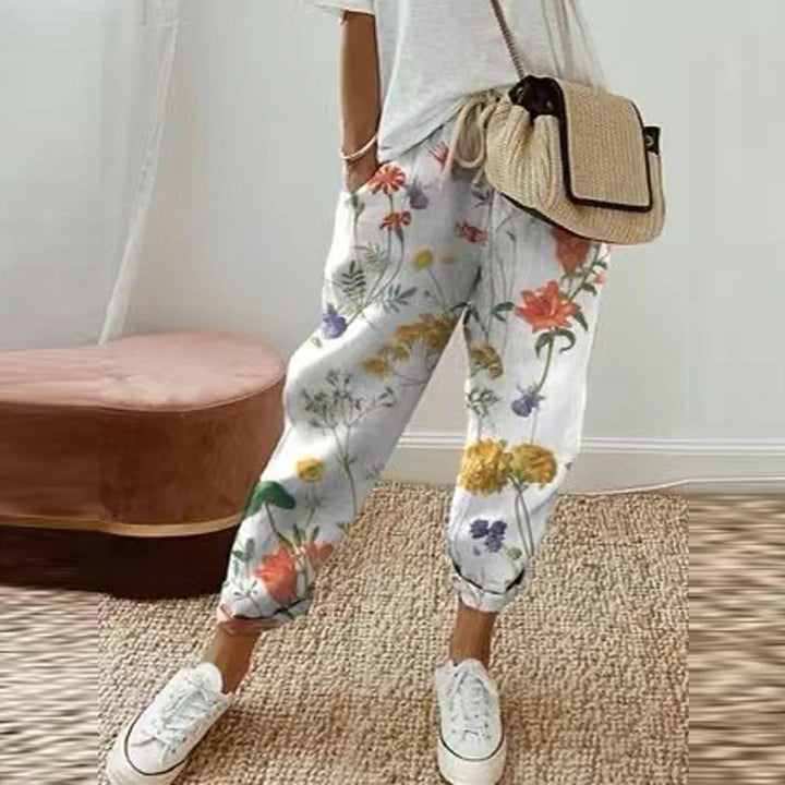 Marisande | Ethnic Retro Print Pants