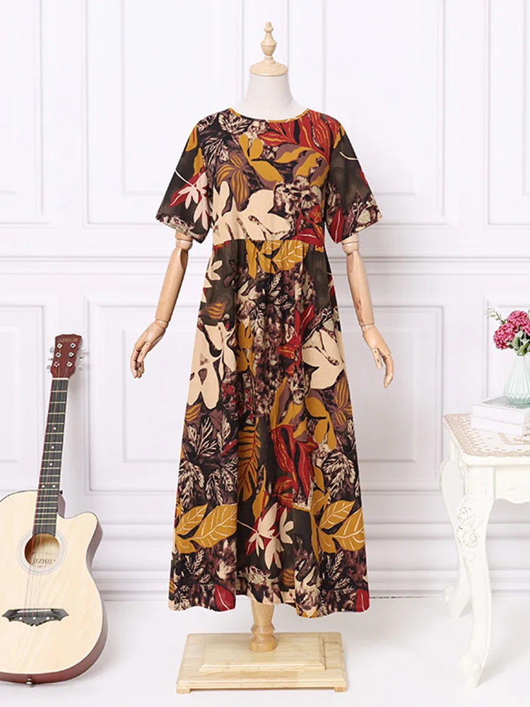 Posy | Women's Vintage Floral Maxi Sundress