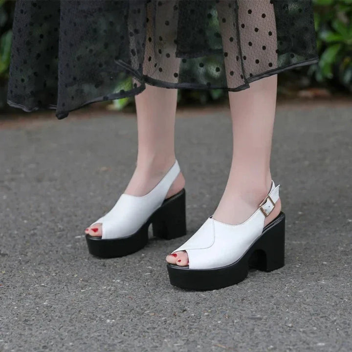 Alessandra | Sophisticated Platform Sandals