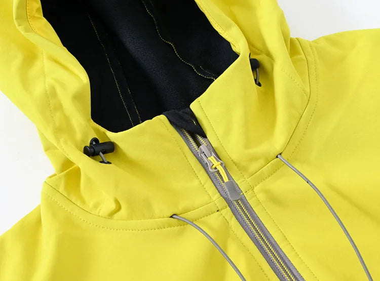 Margot | Hooded Softshell Windbreaker Coat