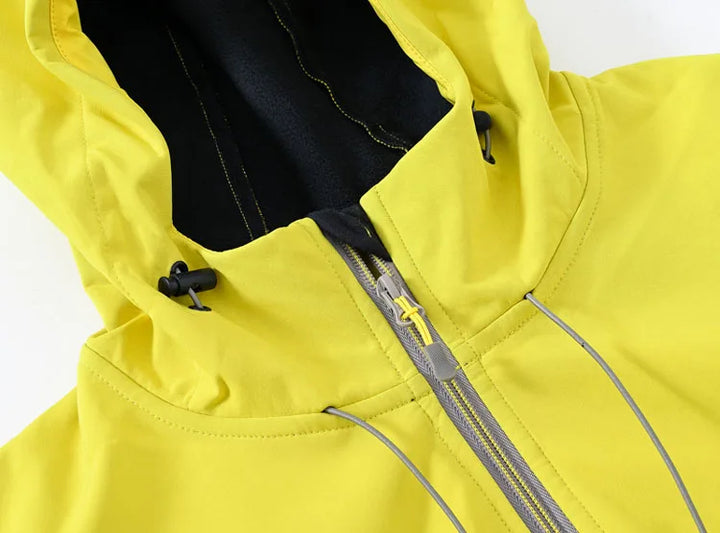 Margot | Hooded Softshell Windbreaker Coat