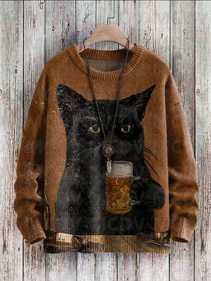 Cheshire | Funny Cat Art Classic Pullover