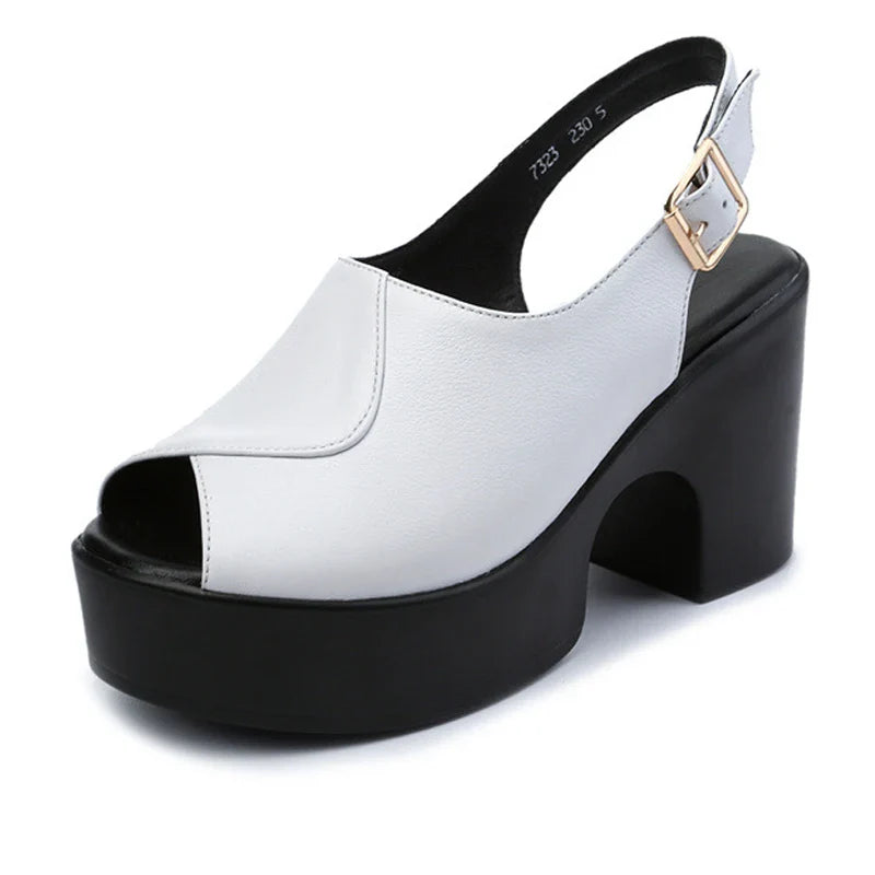 Alessandra | Sophisticated Platform Sandals