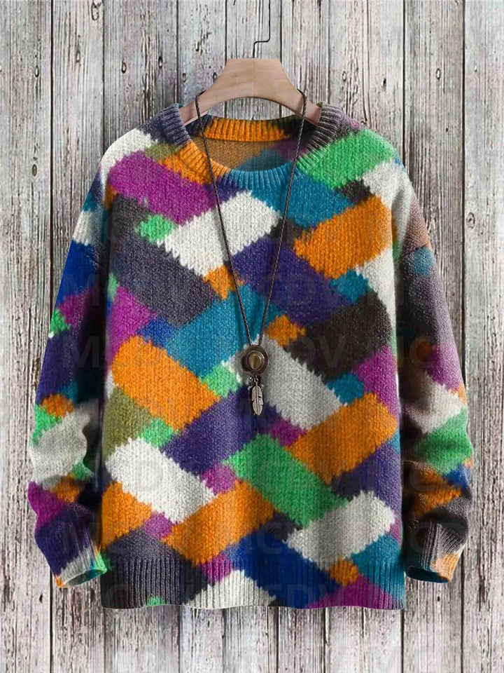 Monet | Vintage Art Print Knit Pullover