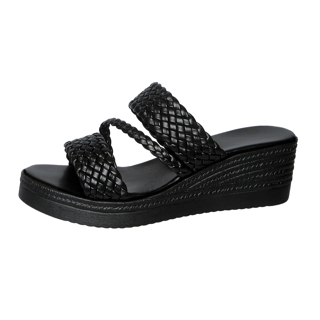 Daphne™ | High-Heel Flower Platform Sandal