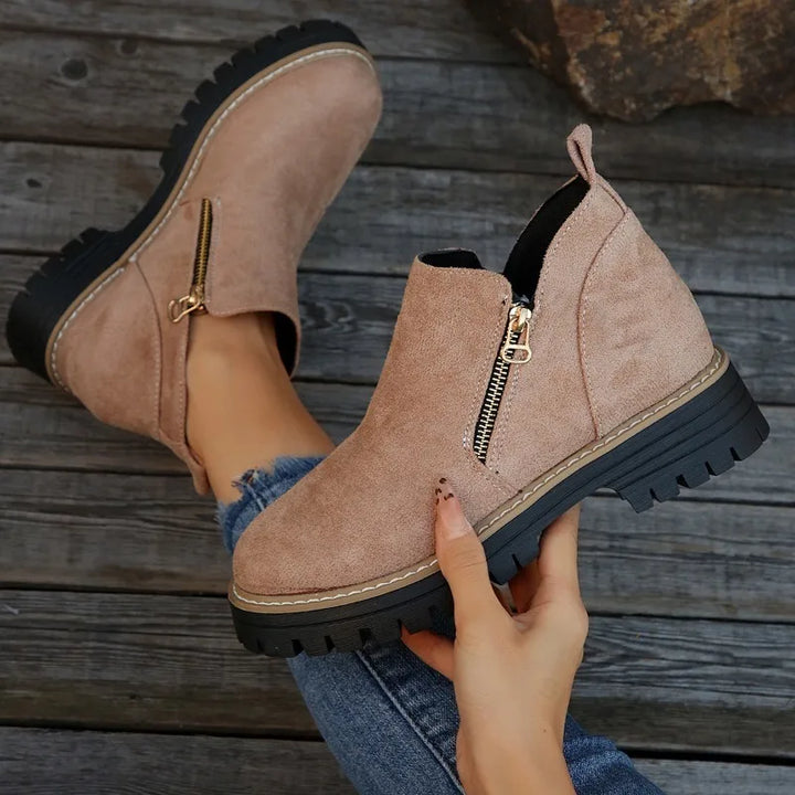 Bonnie | Ridge-Sole Platform Sneakers
