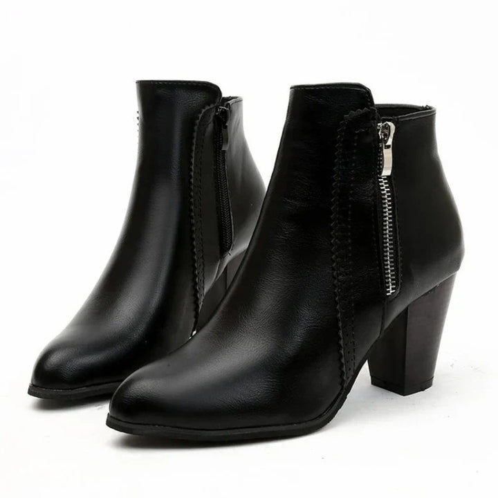 Lola | Side-Zip Ankle Boots