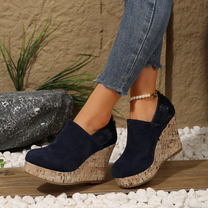 Hazel | Wedge Loafers