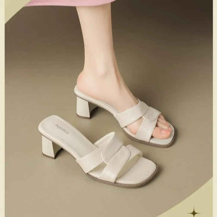 Sofia | Elegant Low Heel Sandals