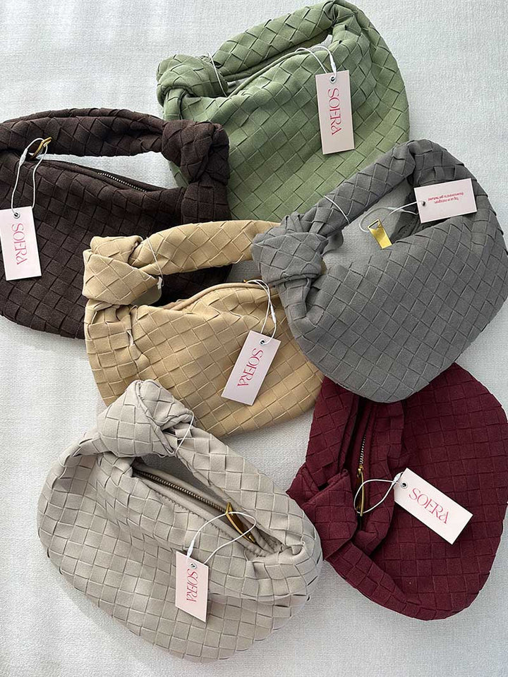 Ilyse | Braided Mini Suede Bag