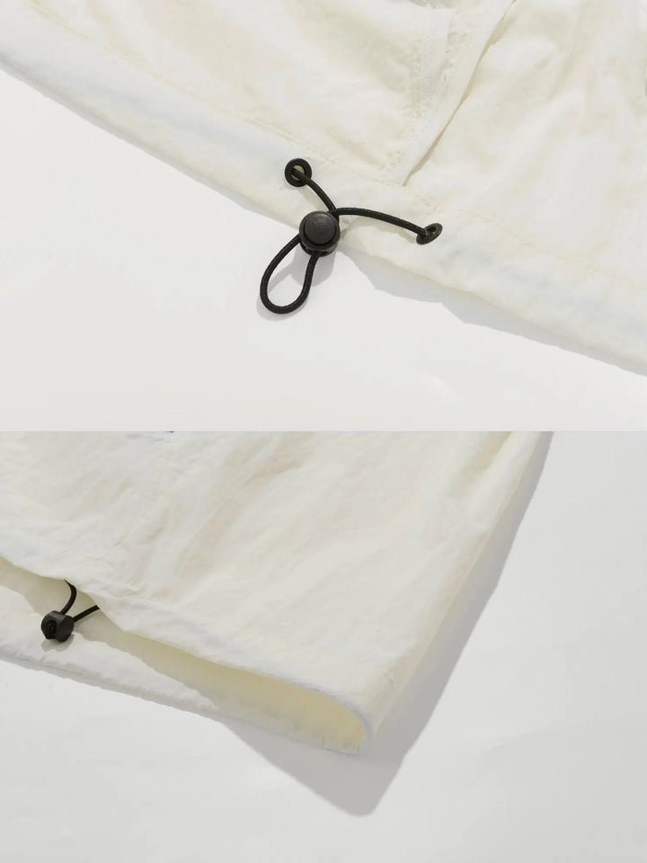 Stella | Adjustable Drawstring Summer Rain Jacket