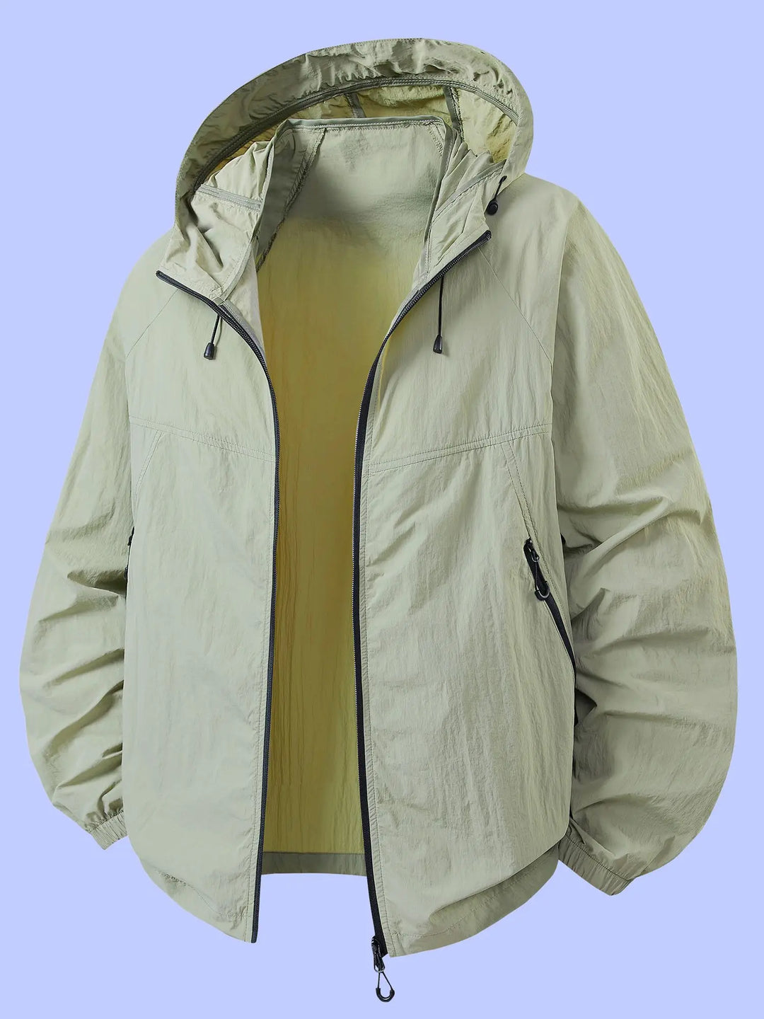 Stella | Adjustable Drawstring Summer Rain Jacket