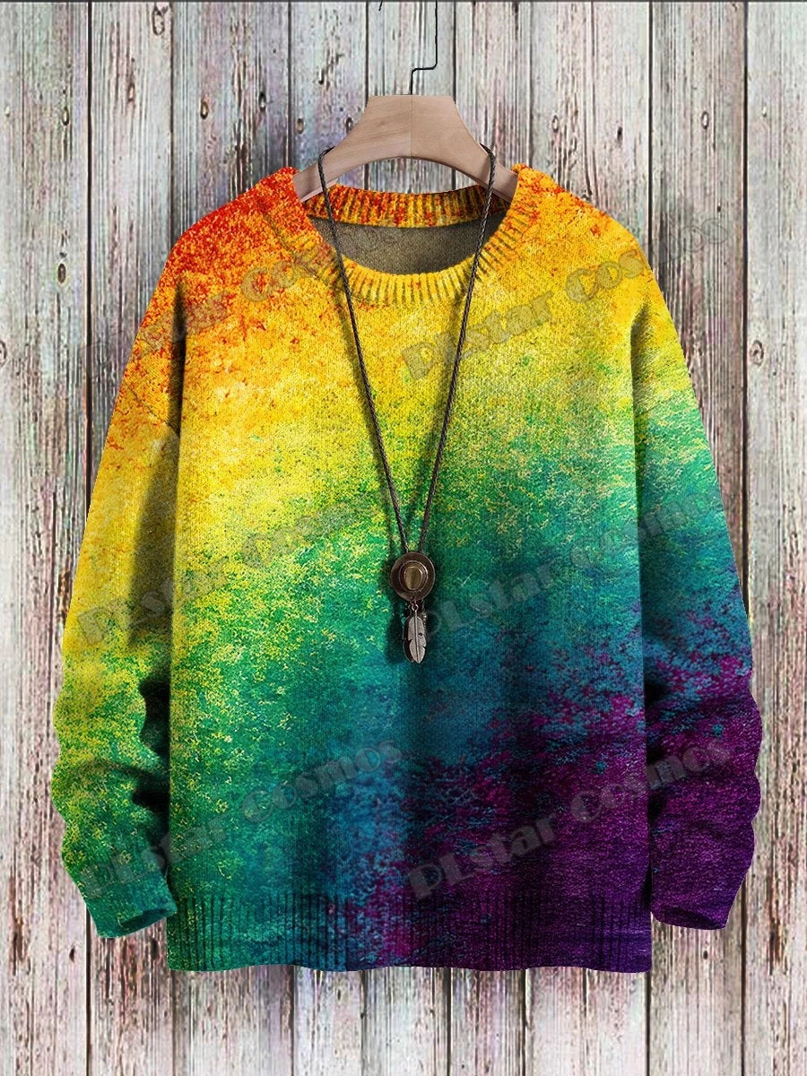 Cleo | 3D Cat Abstract Art Pullover