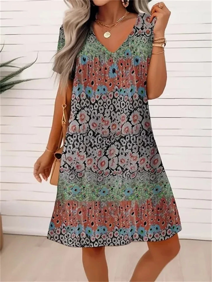 Sofia™ | Easy V-Neck Summer Dress