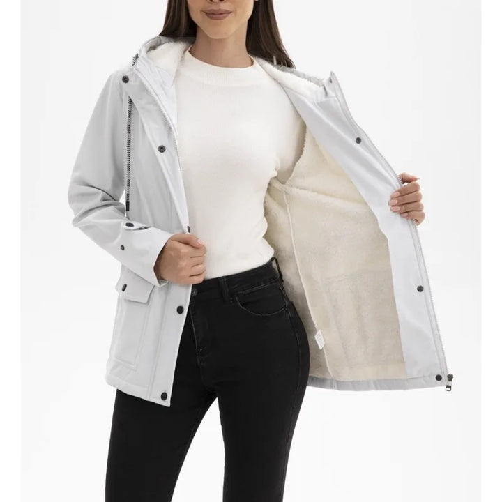 Willow | Fleece-Lined Water-Repellent Windbreaker