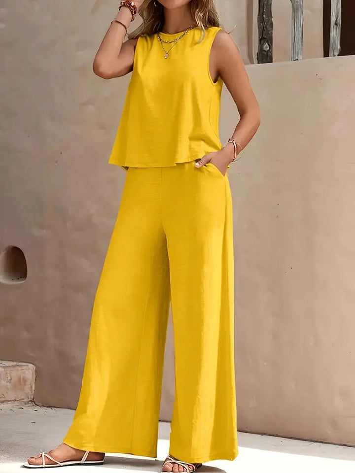 Danielle™ | Sleeveless Two-Piece Set