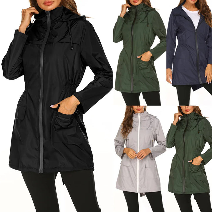Harper | Lightweight Waterproof Hooded Rain Jacket