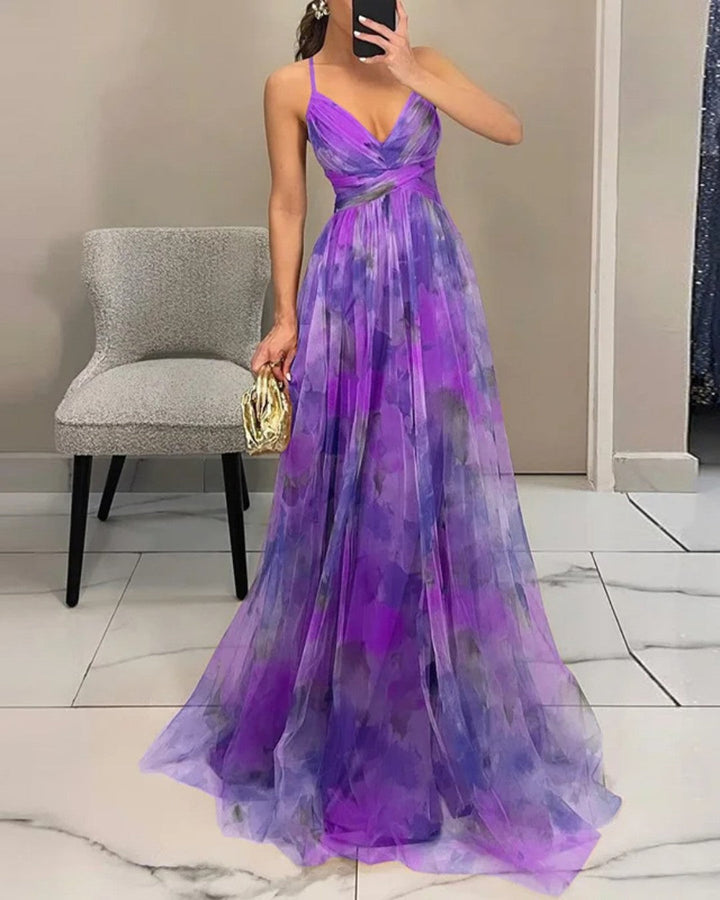 Harper | Floral Print Maxi Dress