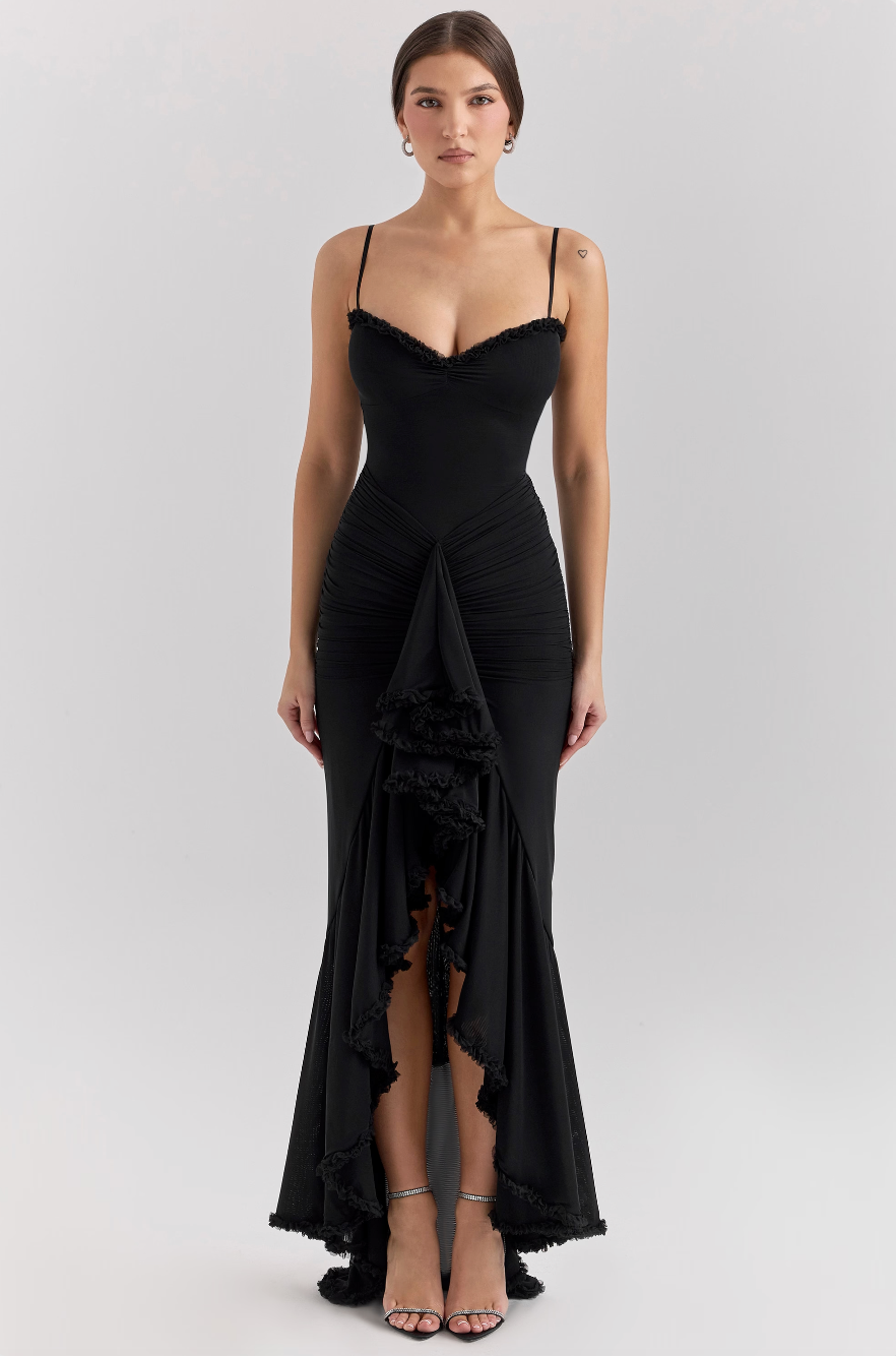 Alexandra™ | Women's Wedding Guest Lace Ruched Dress