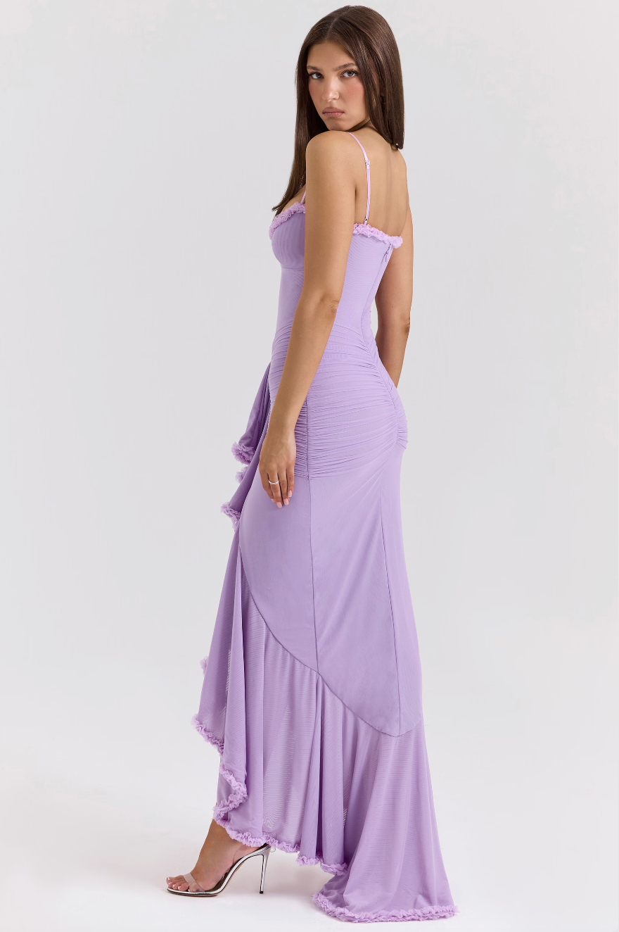 Alexandra™ | Women's Wedding Guest Lace Ruched Dress