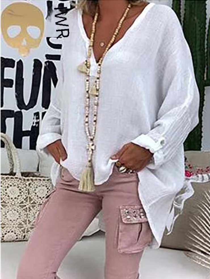 Chloe™ | Lightweight Oversized Blouse