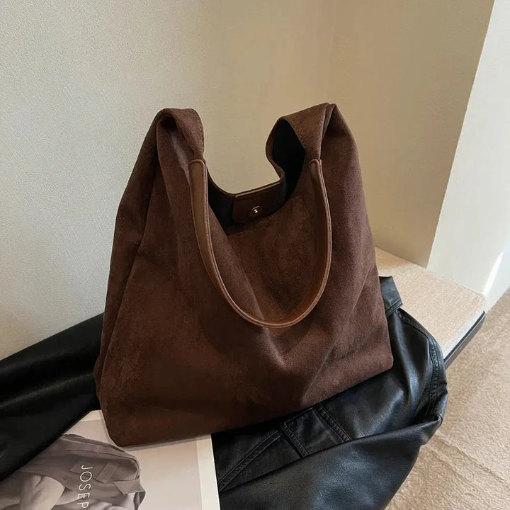 Elisa | Suede Tote Bag