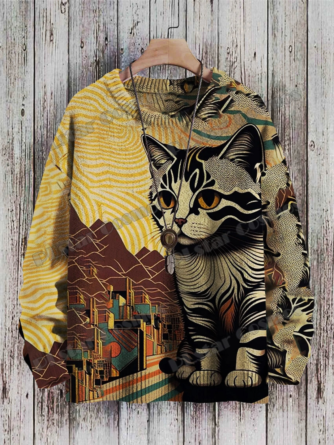 Felix | Funny Vintage Cat Art Pullover