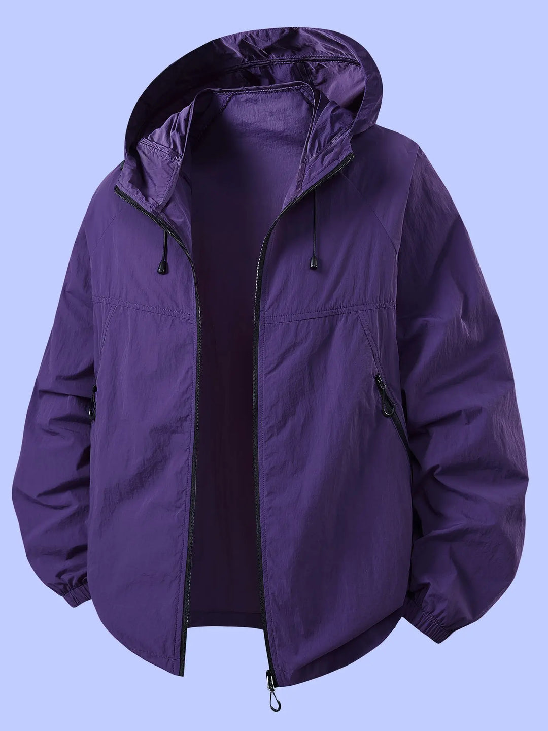 Stella | Adjustable Drawstring Summer Rain Jacket