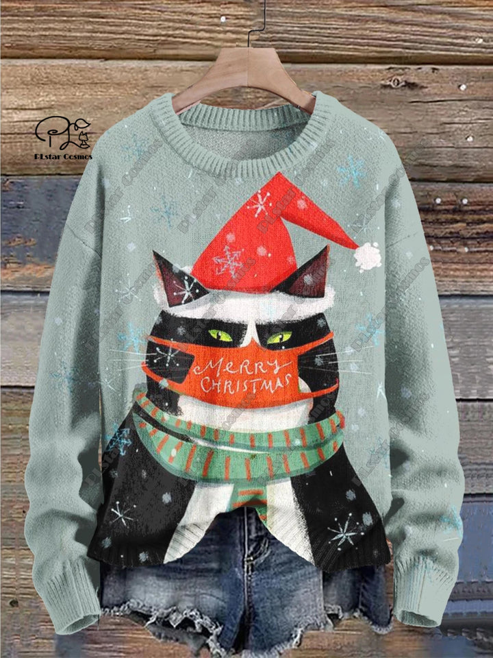 Mischief | Funny Cat Street Style Pullover