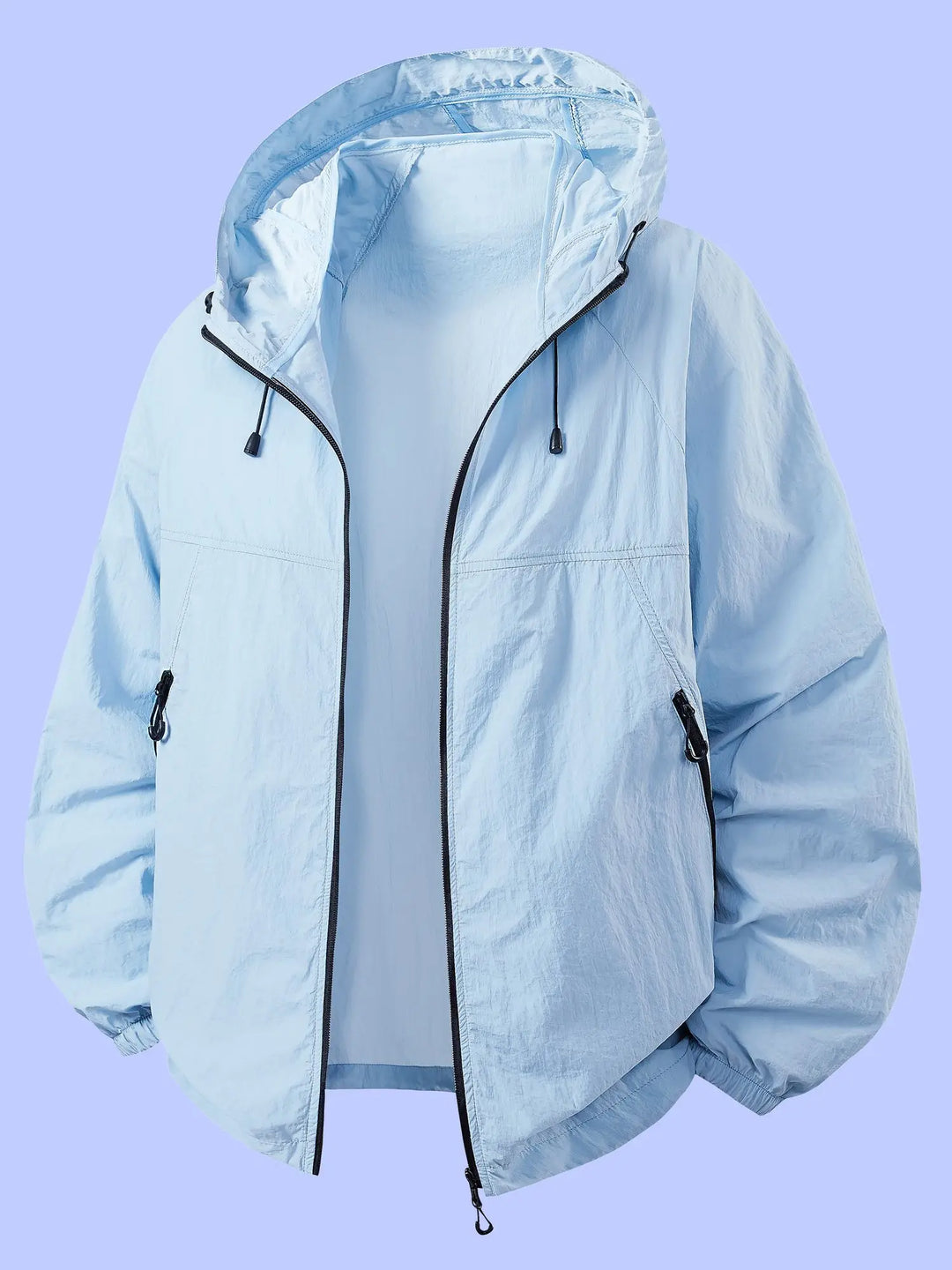 Stella | Adjustable Drawstring Summer Rain Jacket