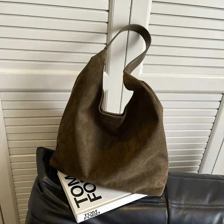 Elisa | Suede Tote Bag