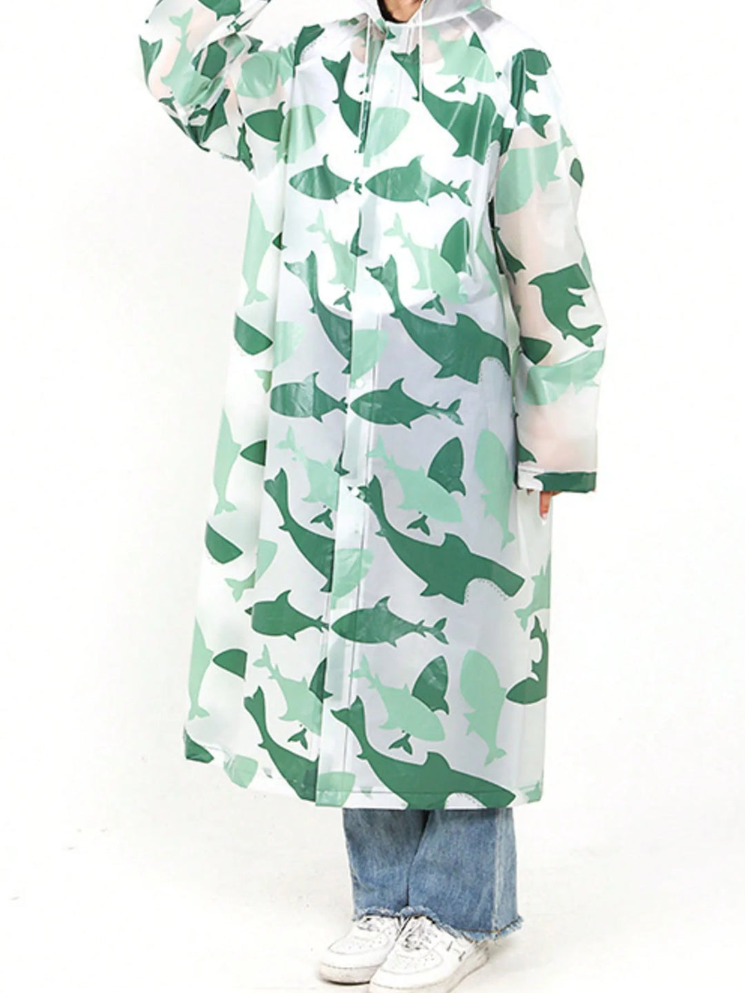 Nala | Leopard Print Packable Rain Jacket