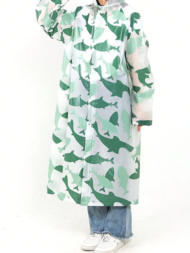 Nala | Leopard Print Packable Rain Jacket