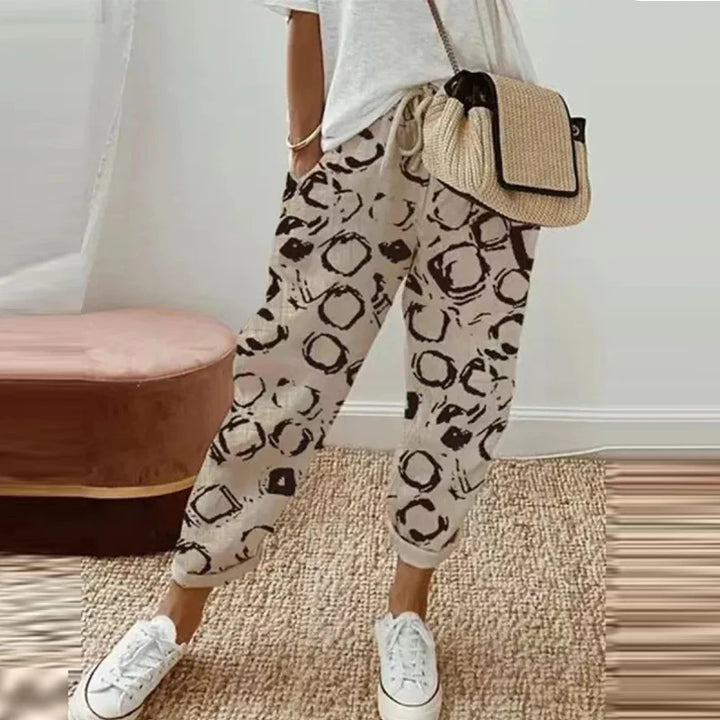 Marisande | Ethnic Retro Print Pants