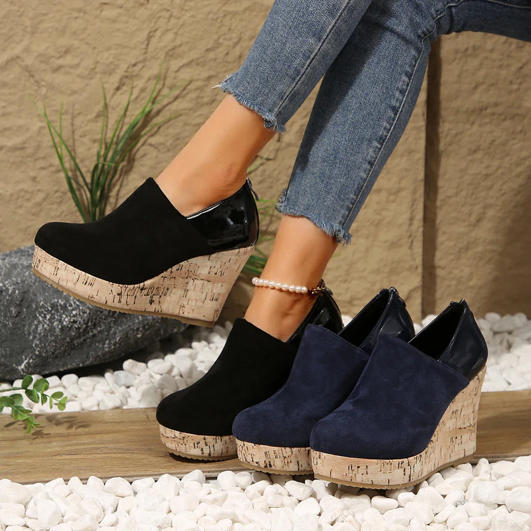 Hazel | Wedge Loafers