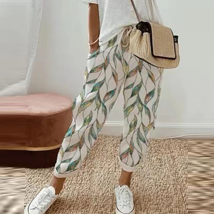 Marisande | Ethnic Retro Print Pants