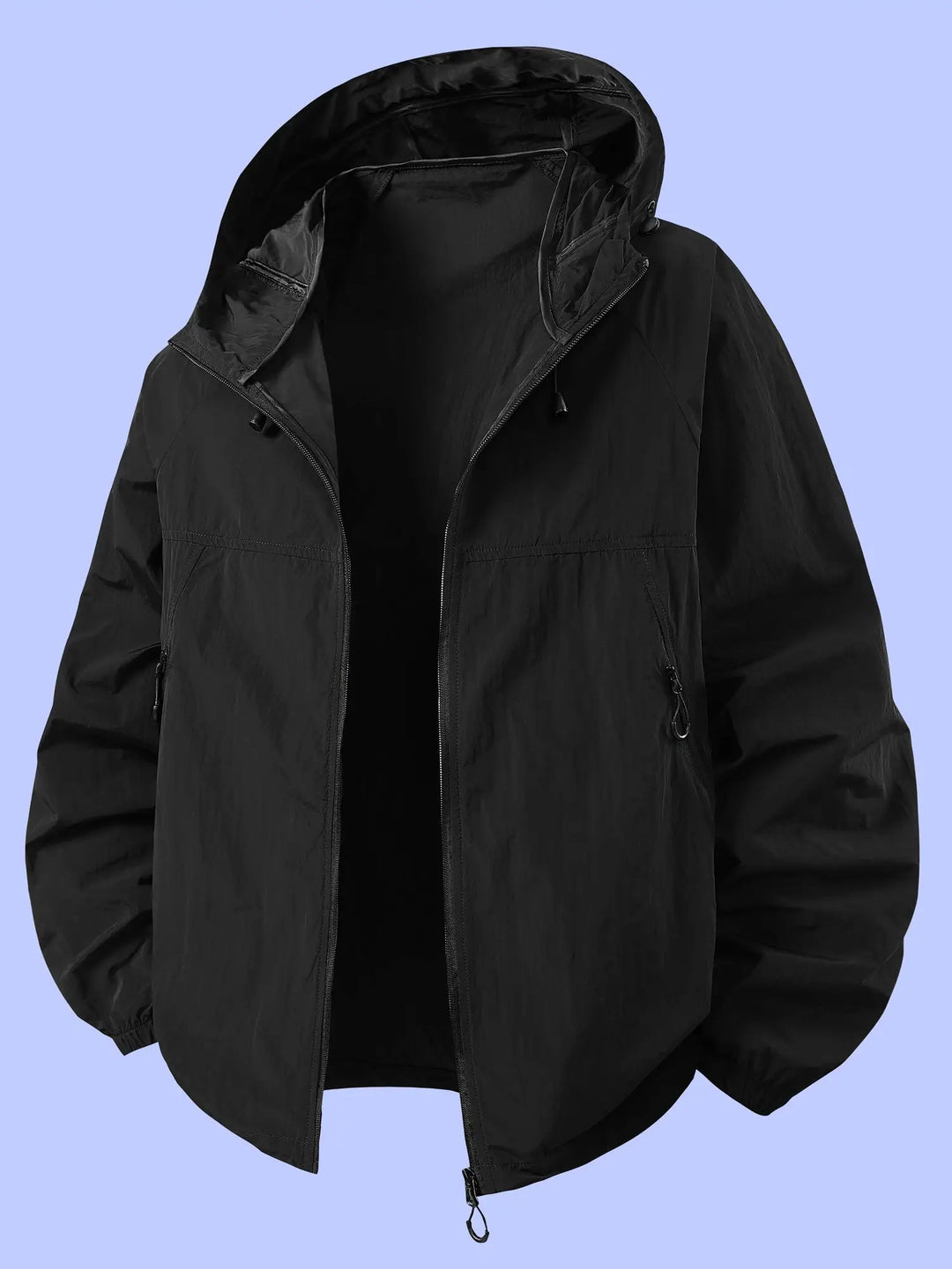 Stella | Adjustable Drawstring Summer Rain Jacket