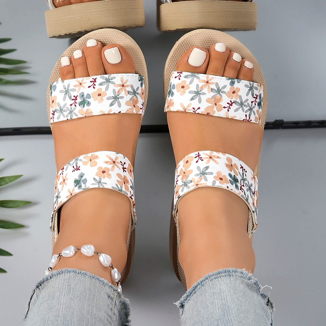 Fiora™ | Floral Platform Wedge