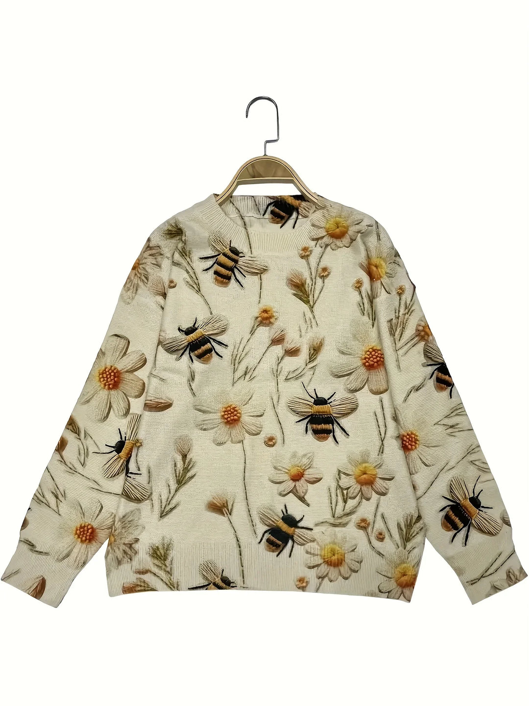 Willow | Animal Print Round-Neck Pullover