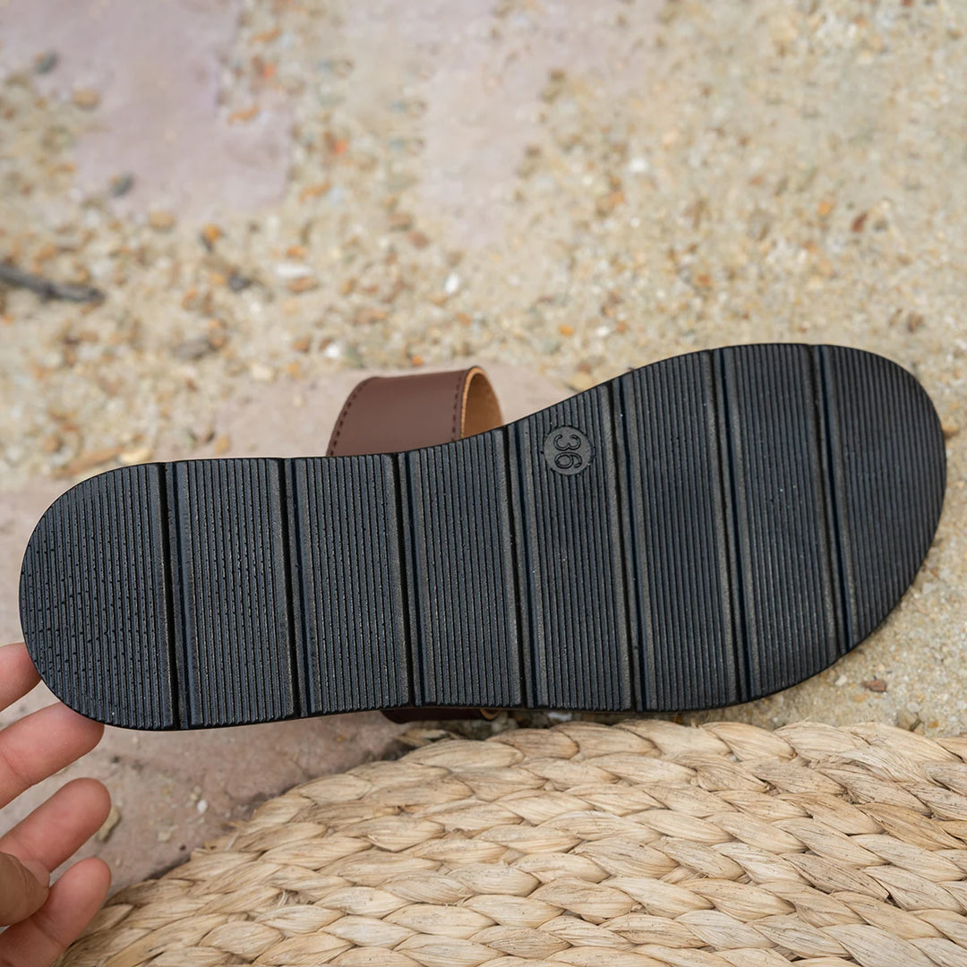 Stella™ | Golden Star Slip-On Sandal