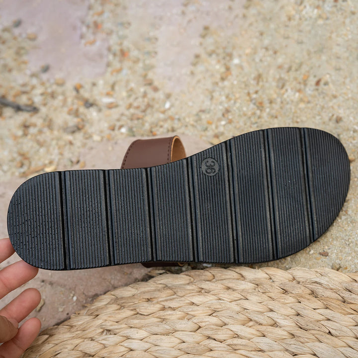 Stella™ | Golden Star Slip-On Sandal
