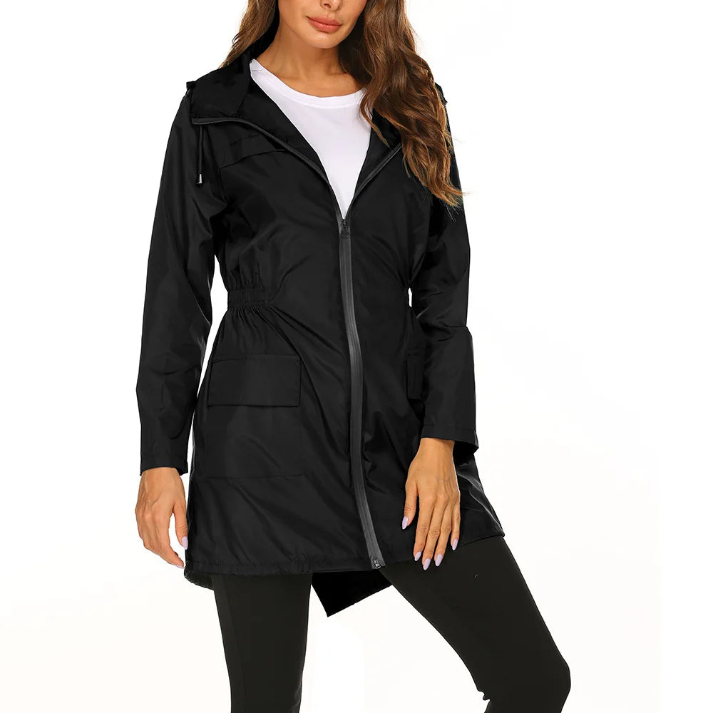 Harper | Lightweight Waterproof Hooded Rain Jacket