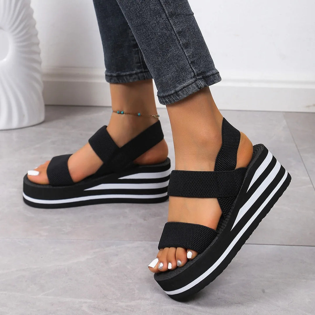 Sienna™ | Adjustable Slingback Wedge