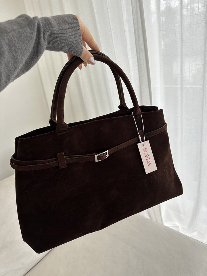 Zella | Luxurious Women's Suede Handbag