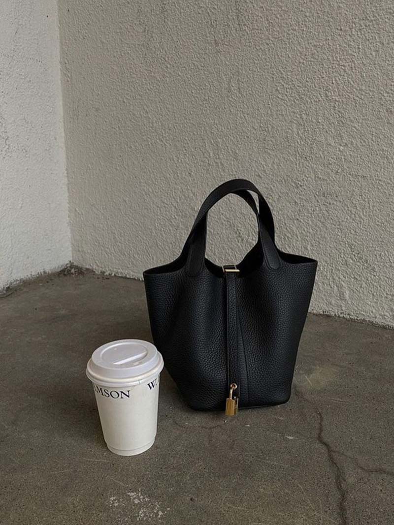 Zelinda | Stylish Bucket Bag Made of Faux Leather