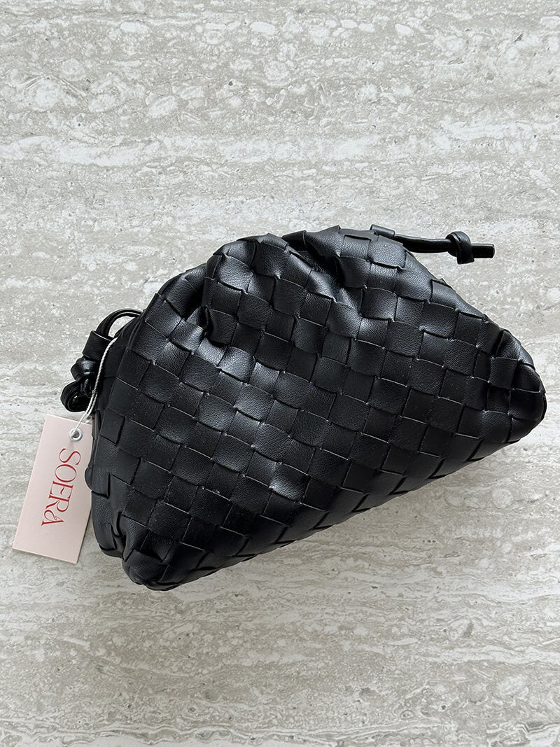 Rachel | Faux Leather Bucket Bag