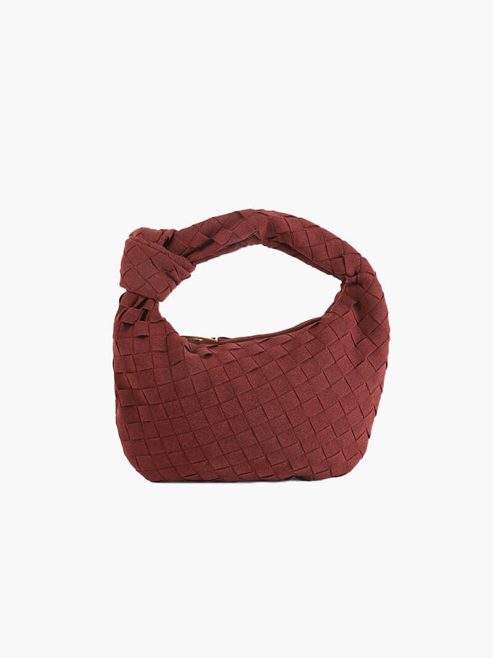 Ilyse | Braided Mini Suede Bag