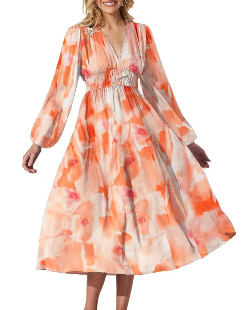 Daisy | Feminine Dress with Floral Motif
