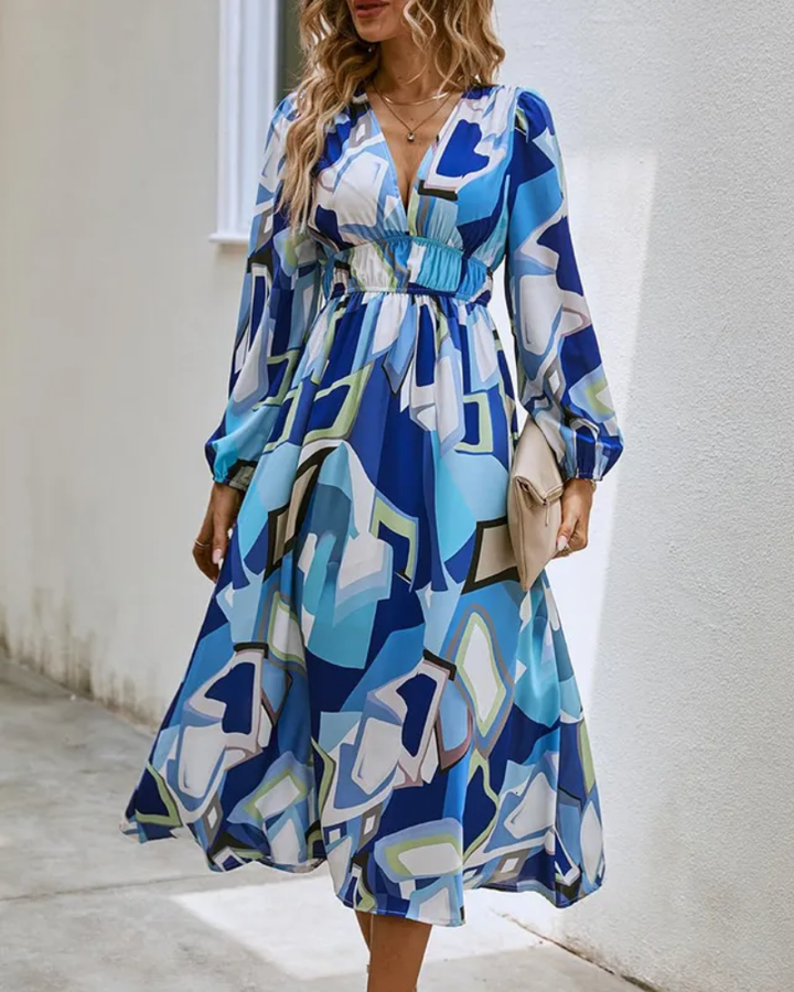 Daisy | Feminine Dress with Floral Motif