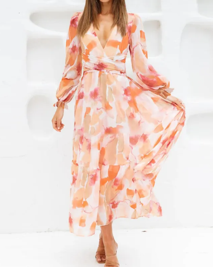 Daisy | Feminine Dress with Floral Motif